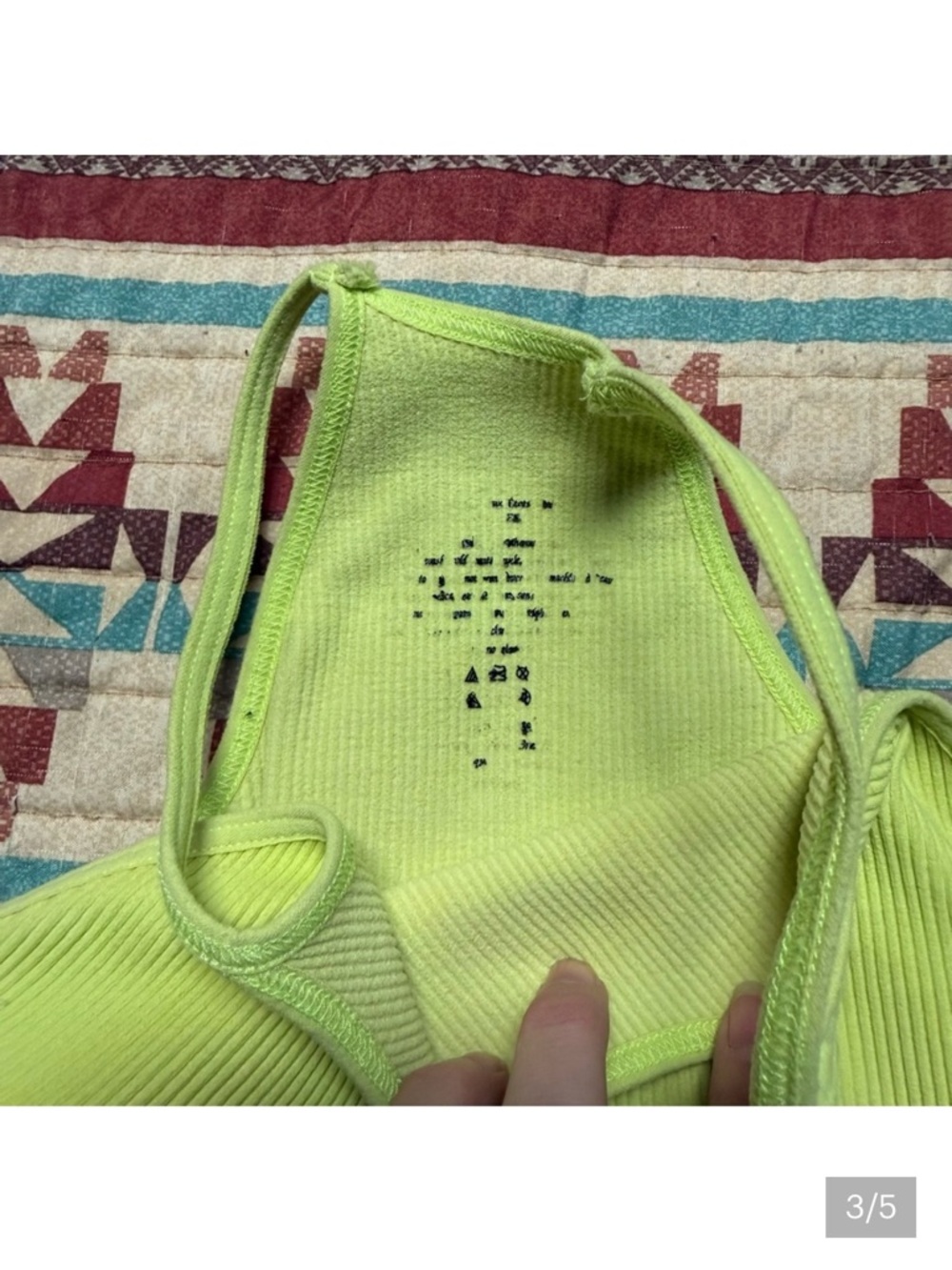 Free People Movement Happiness Runs Crop Tank XS/S - Picture 11 of 11